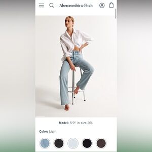 Abercrombie & Fitch 90s Relaxed Jean